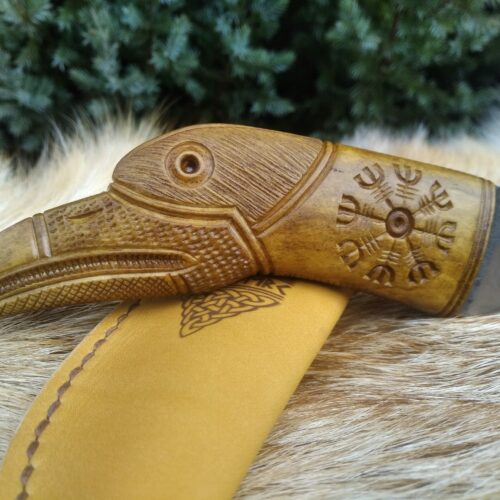 BoneCarvingArt Hand carved Viking Bone art in Ukraine