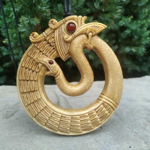 BoneCarvingArt Hand carved Viking Bone art in Ukraine