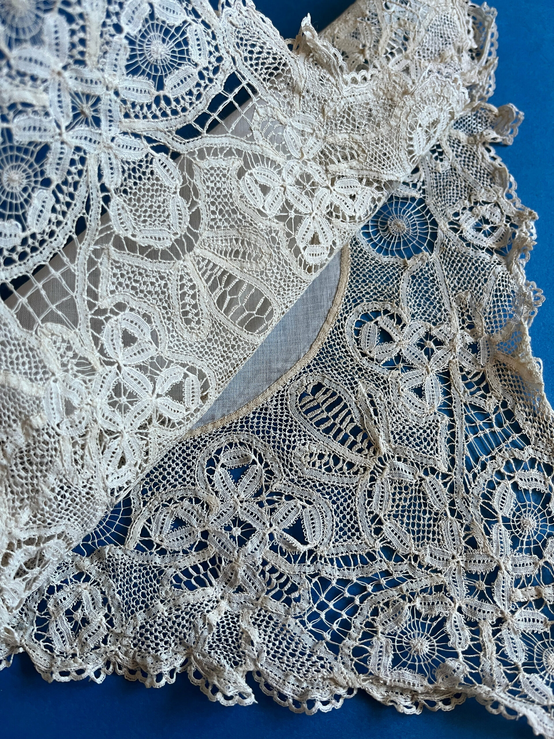Handmade clearance lace handkerchief